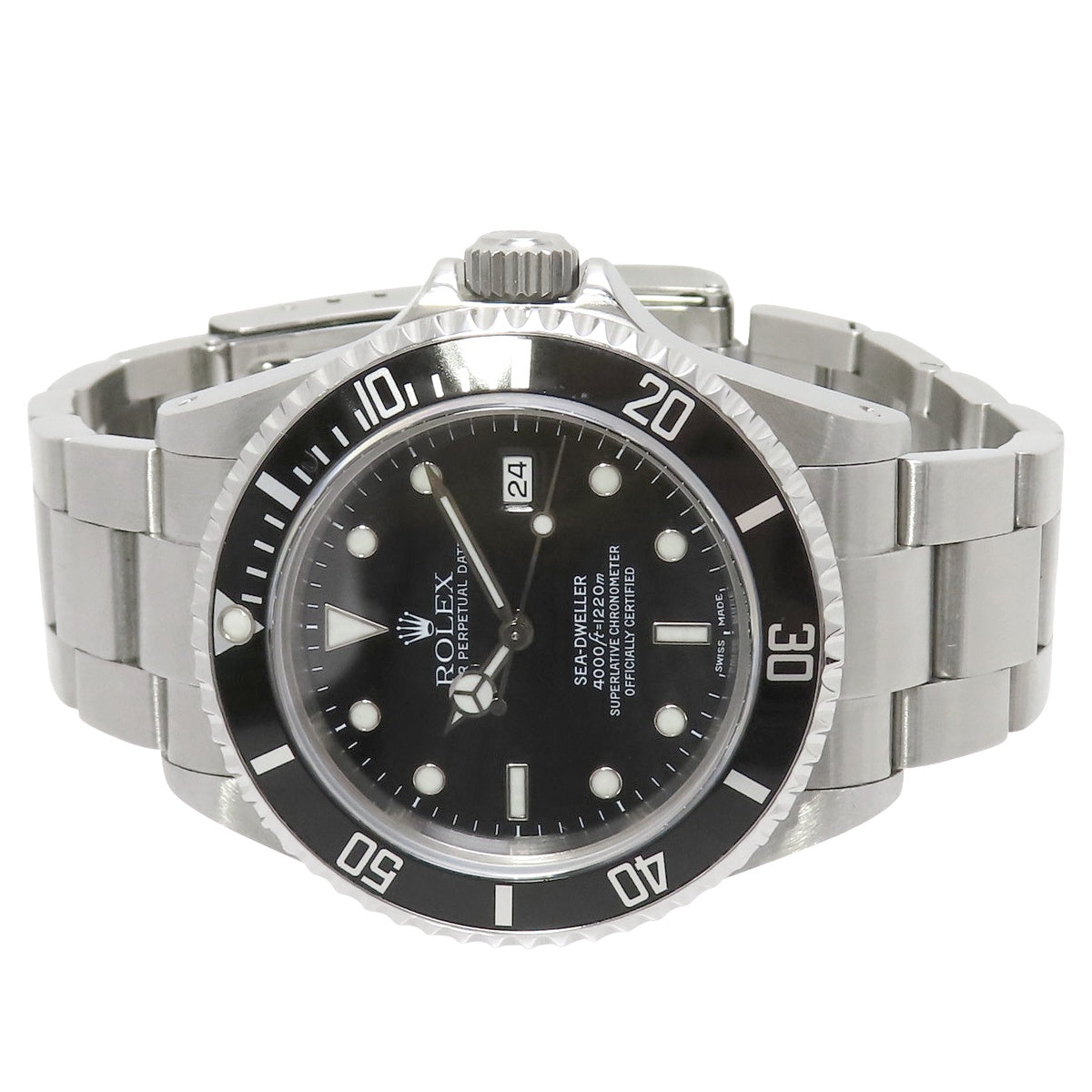 シードゥエラー 16600 SS A番 ブラック 自動巻き メンズ