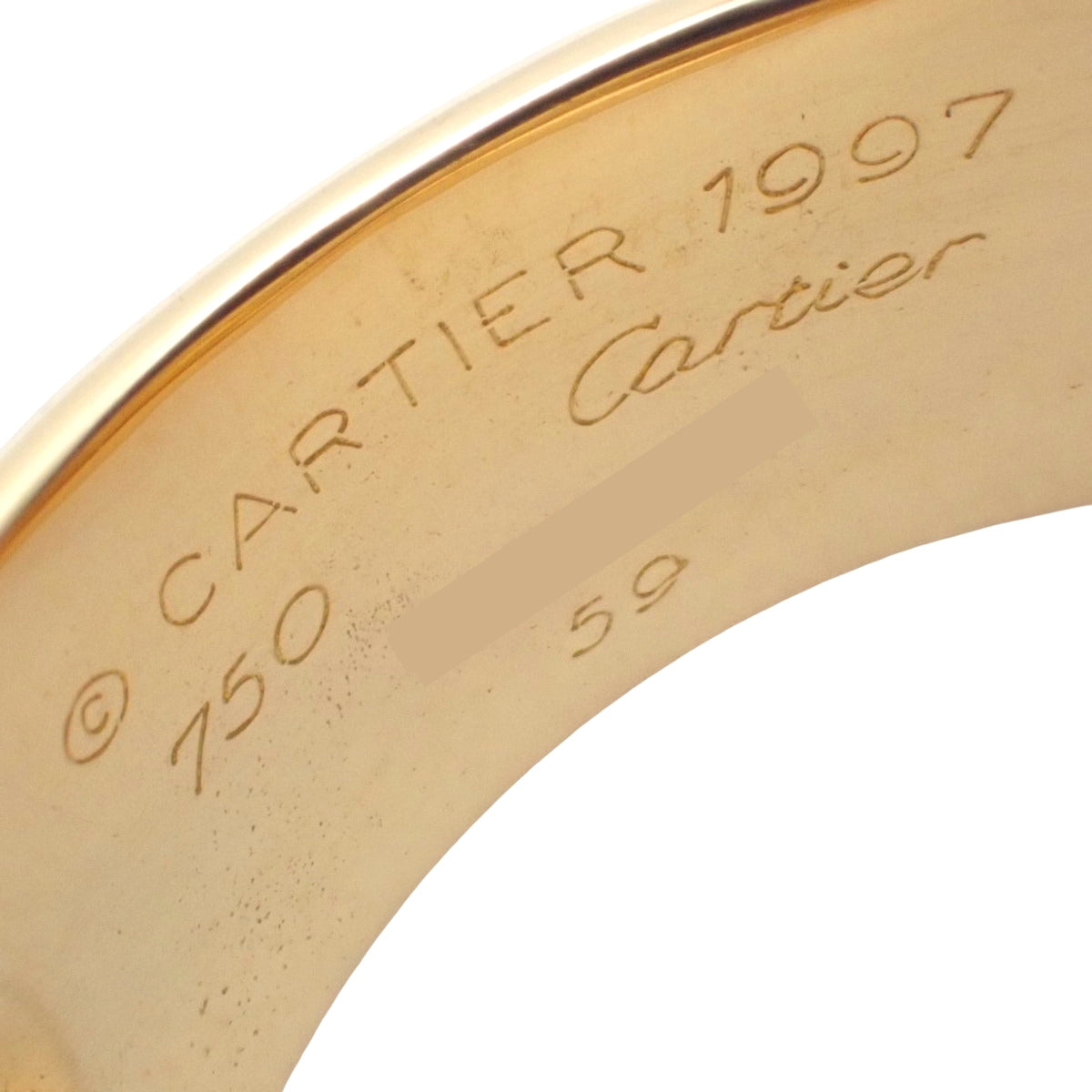 ヌーベルバーグ リング イエローゴールド K18YG 59 15.2g