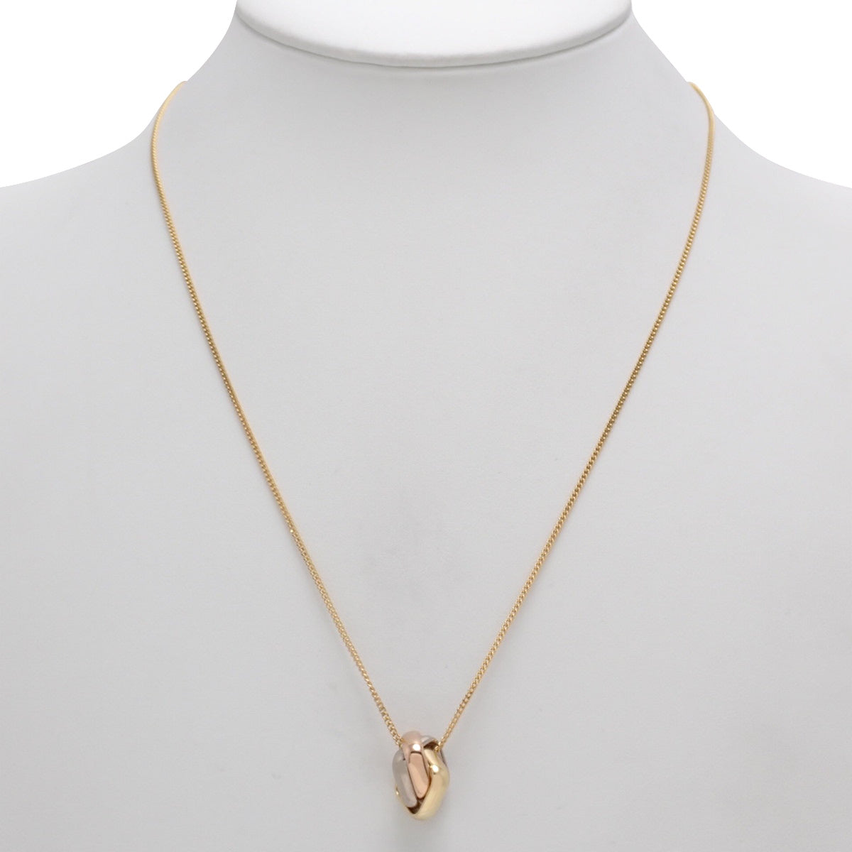 三位一体垫形吊坠，18K黄金（18K黄金、18K玫瑰金、18K白金、18K白金） - 10.4克