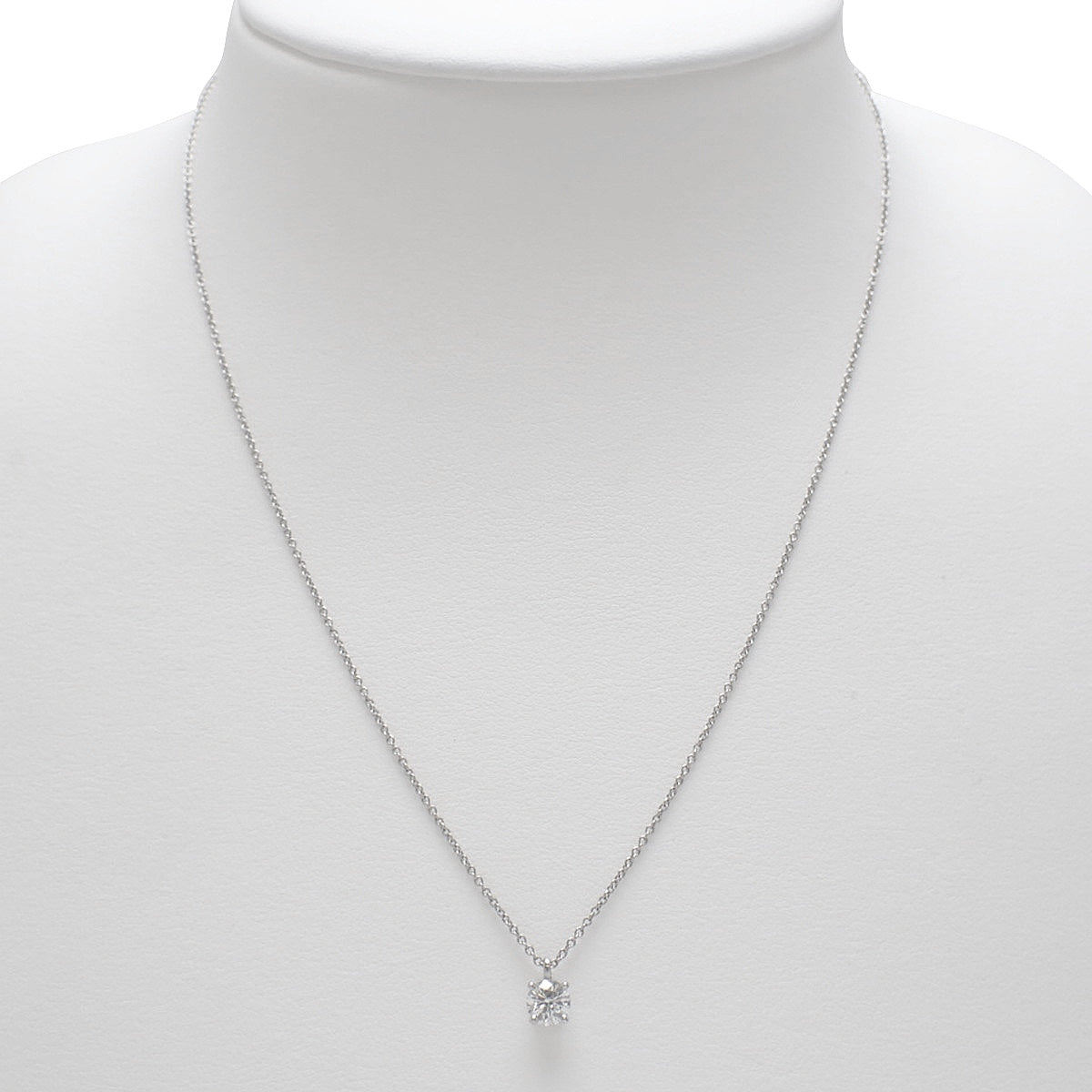 单石钻石吊坠，钻石 D0.49，铂金 Pt950，2.7 克