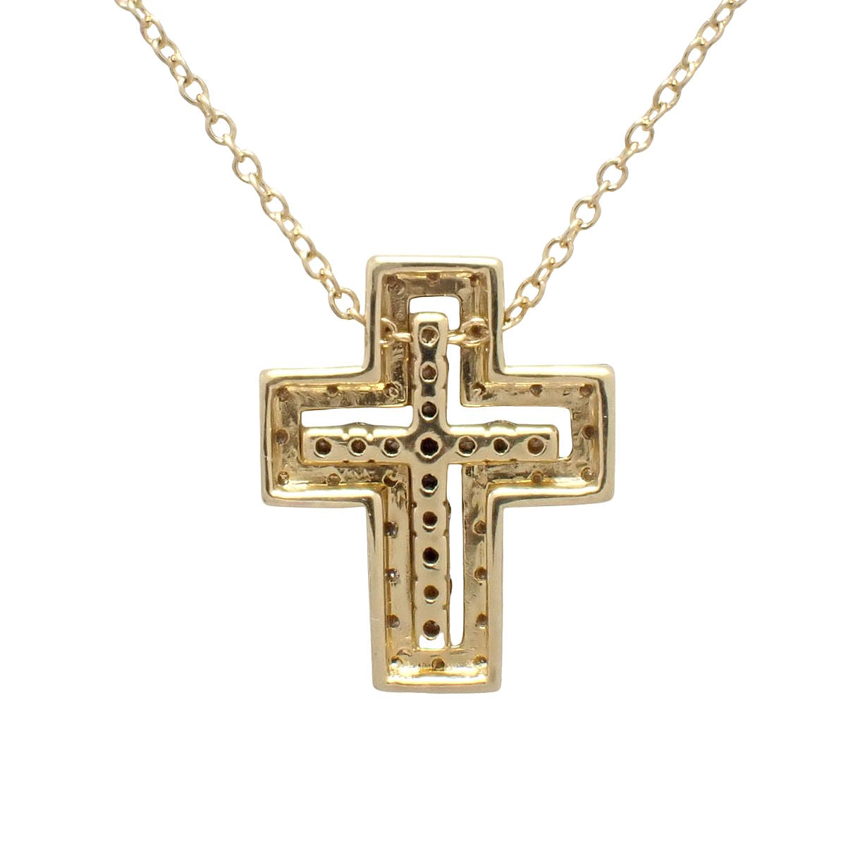 Belle Epoque XXS Diamond Necklace in 18K Yellow Gold, 4.2g