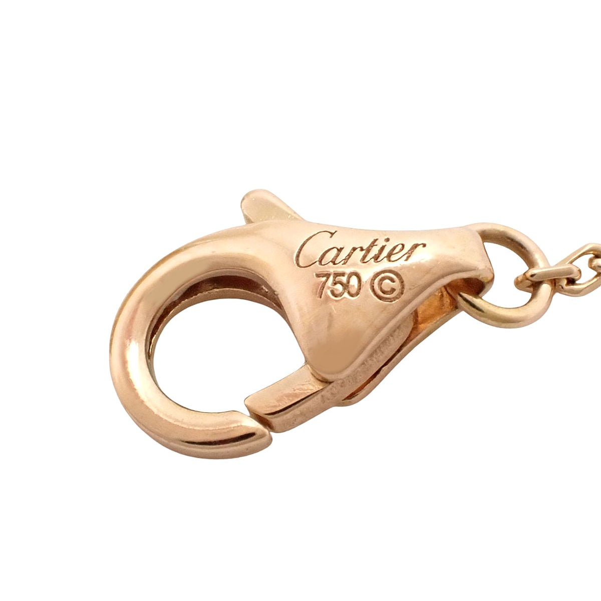 スウィート トリニティ ブレスレット K18WG K18PG K18YG 2.3g