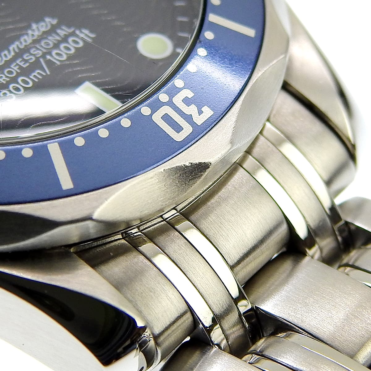 Seamaster 300 2561.80 SS Navy Quartz Men's