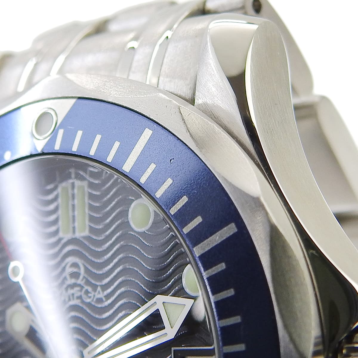 Seamaster 300 2561.80 SS Navy Quartz Men's