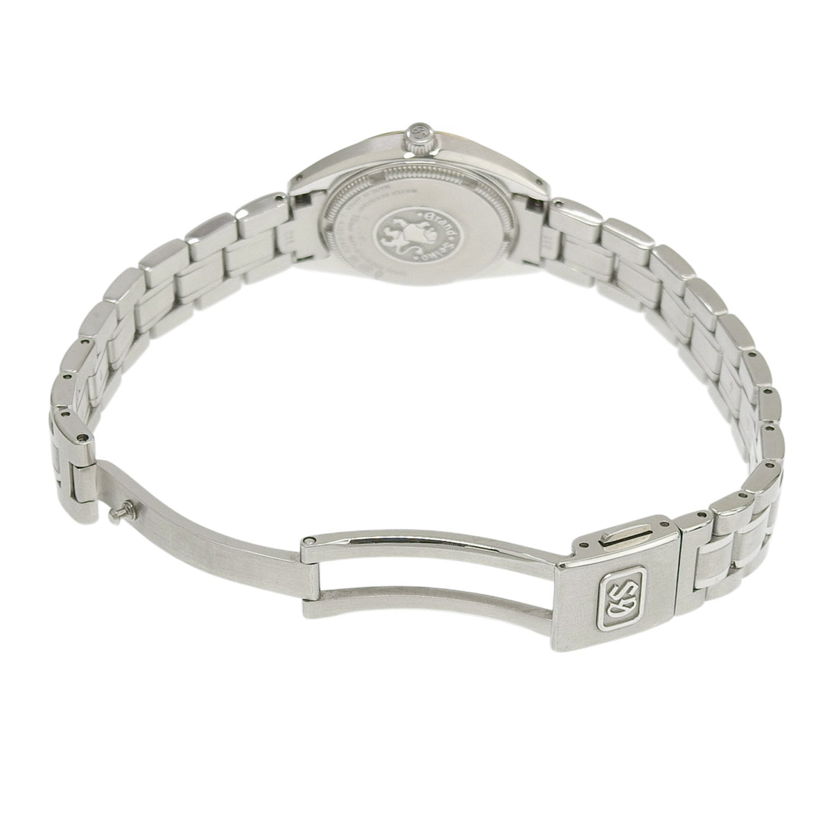 ヘリテージコレクション STGF286 PG/SS シェル文字盤 ダイヤインデックス クオーツ レディース