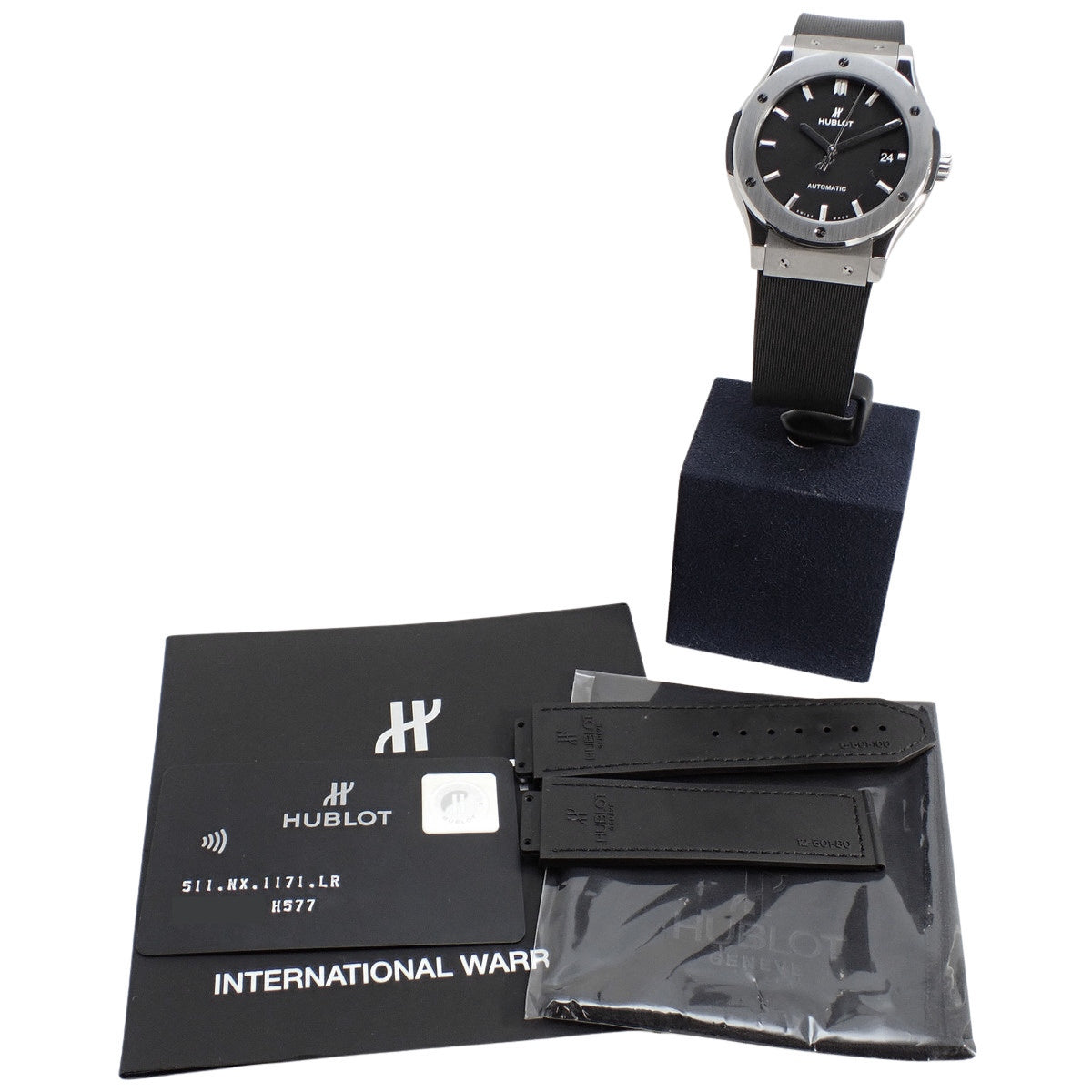 【保証書付】クラシック フュージョン 511.NX.1171.LR TI ブラック 自動巻き メンズ