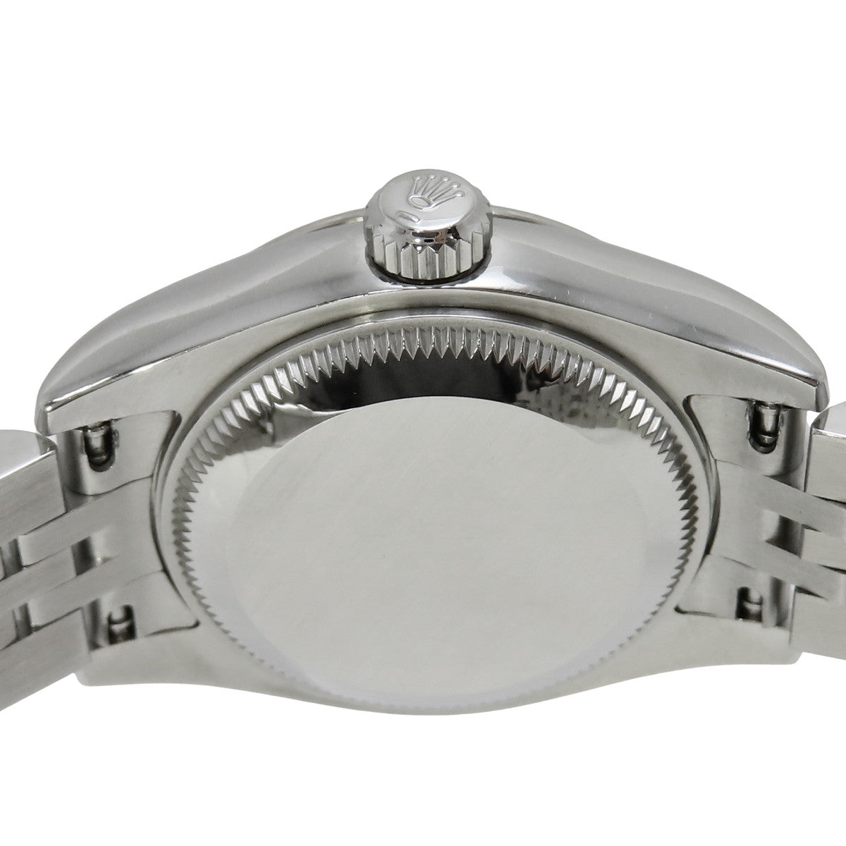 デイトジャスト 179174NR WG/SS G番 シェル文字盤 ホワイト 自動巻き レディース