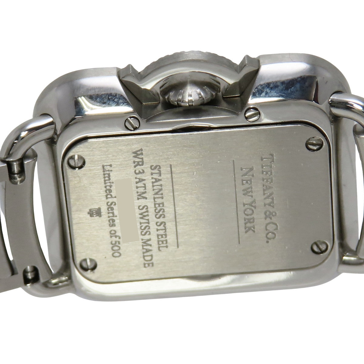 レクタングルTスマイル 68483018 SS ダイヤモンドベゼル クオーツ レディース