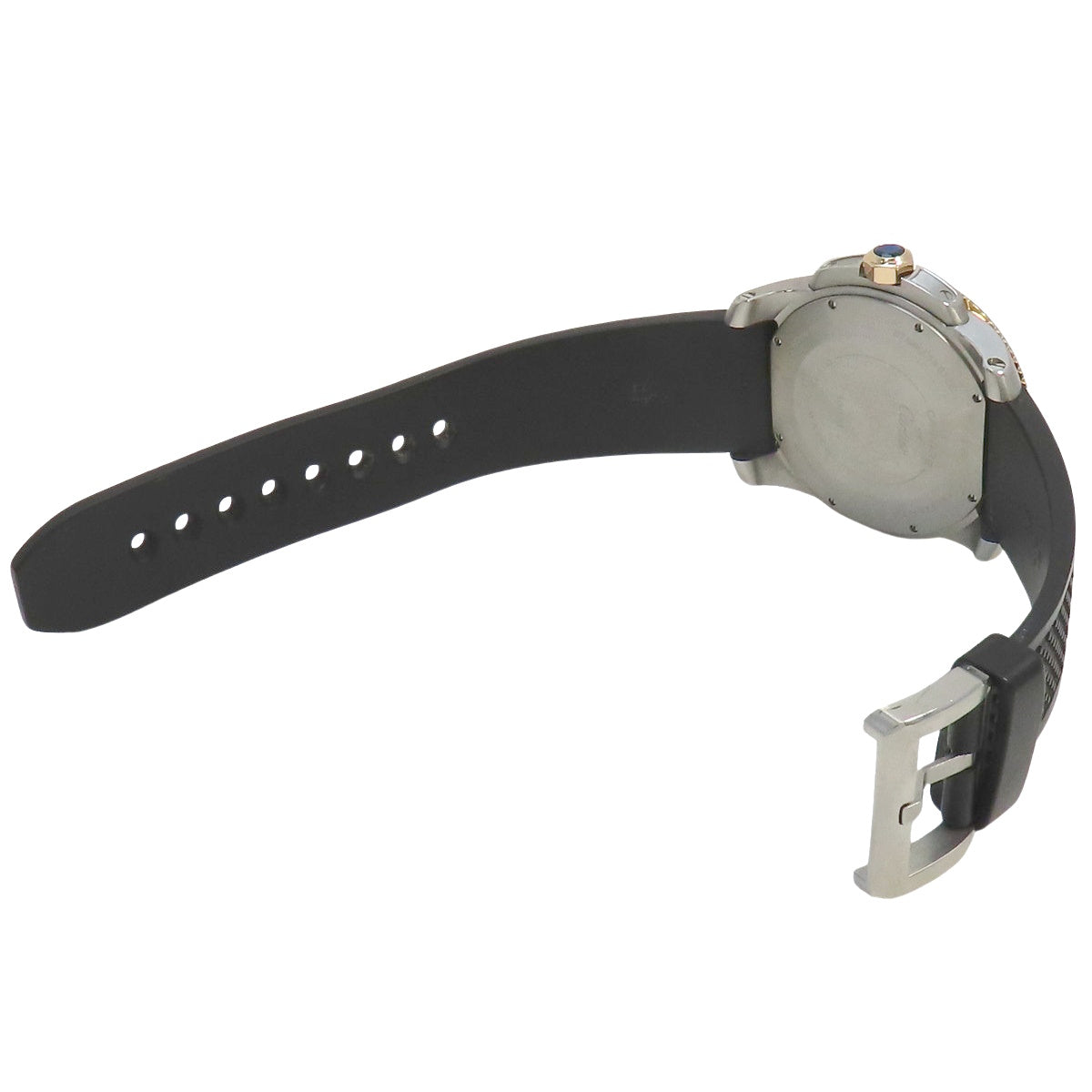 カリブル ダイバー W2CA0008 PG/SS/ラバー ブルー 自動巻き メンズ