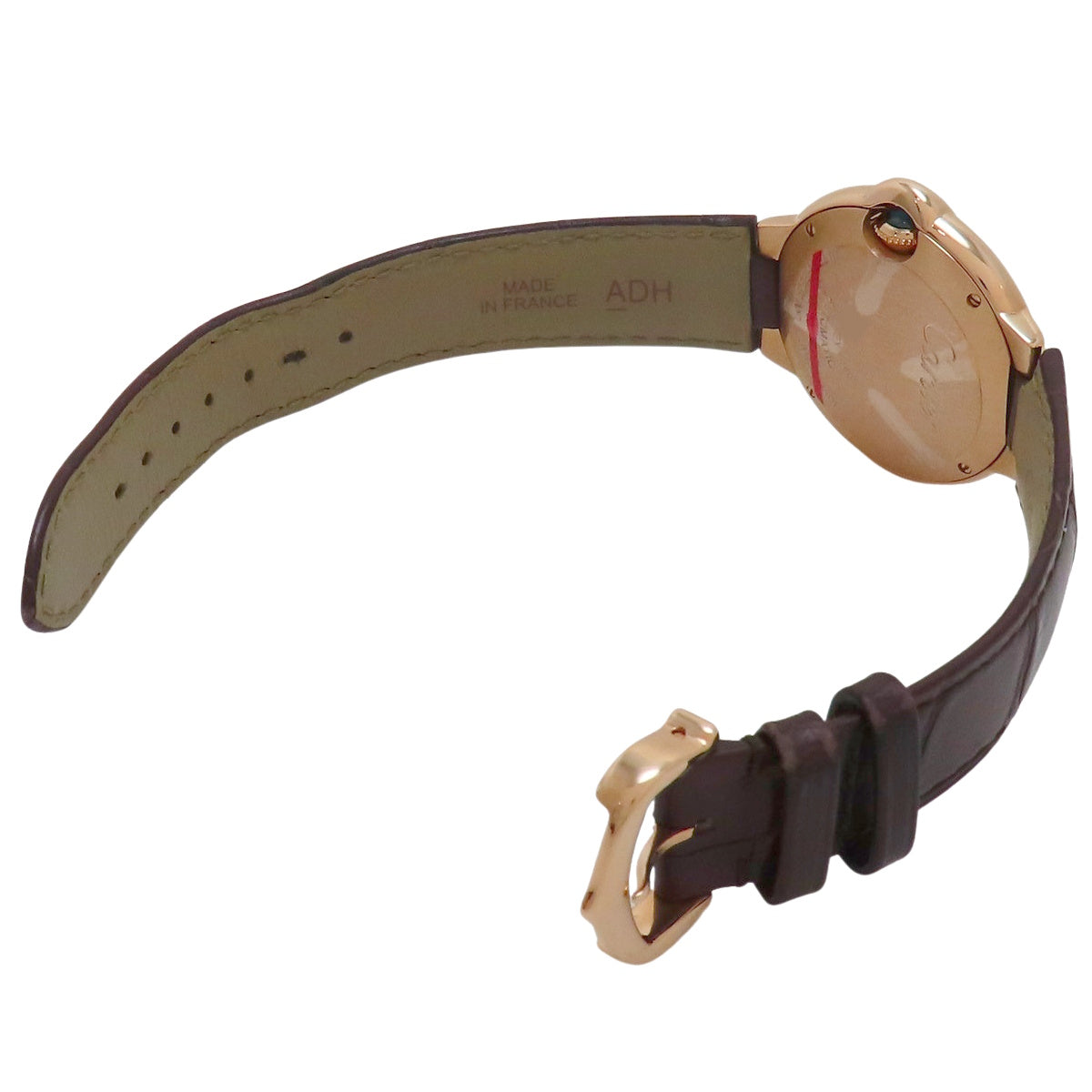 バロンブルー33ＭＭ W6920097 PG/革 シルバー 自動巻き レディース