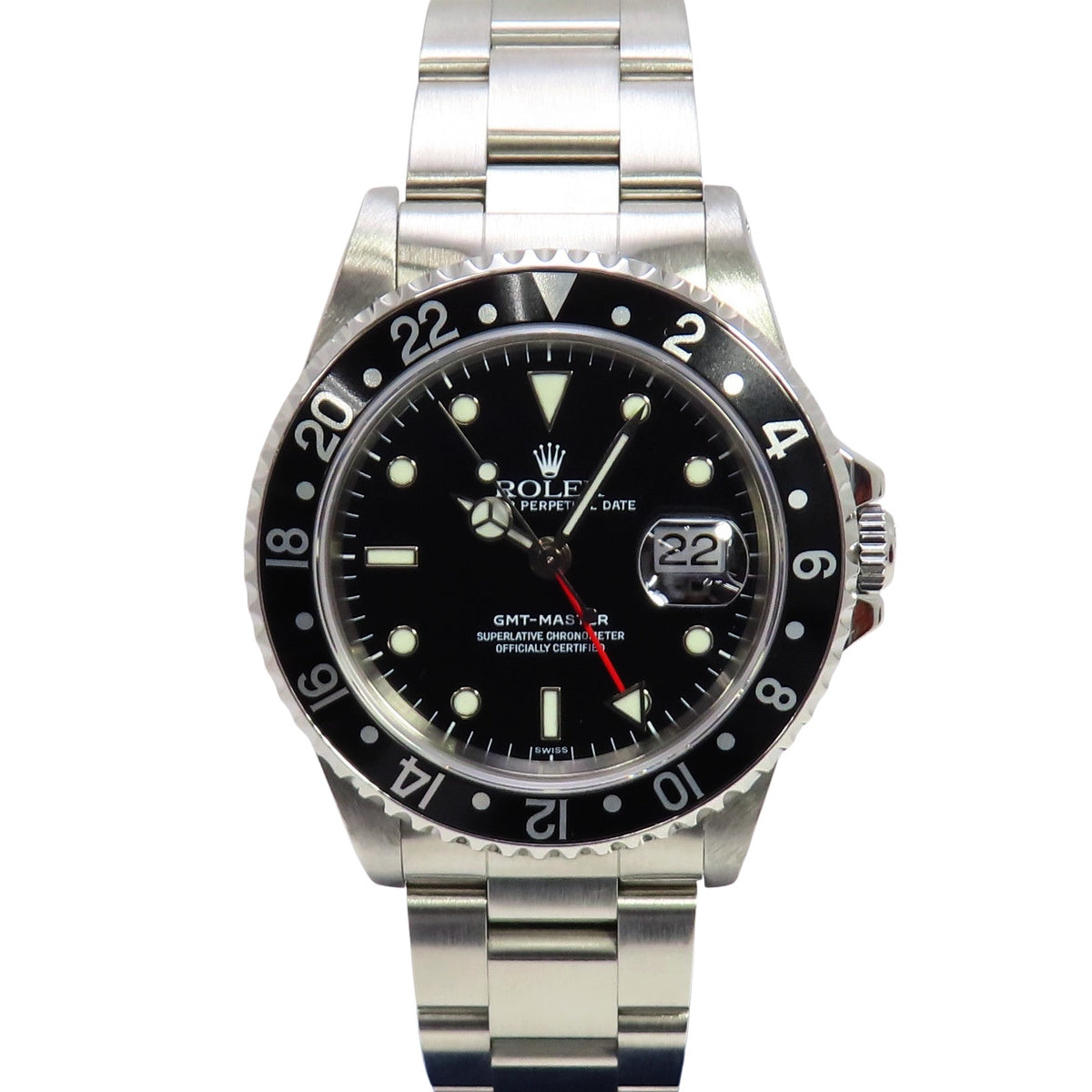 GMT-マスター 16700 SS A番 ブラック 自動巻き メンズ