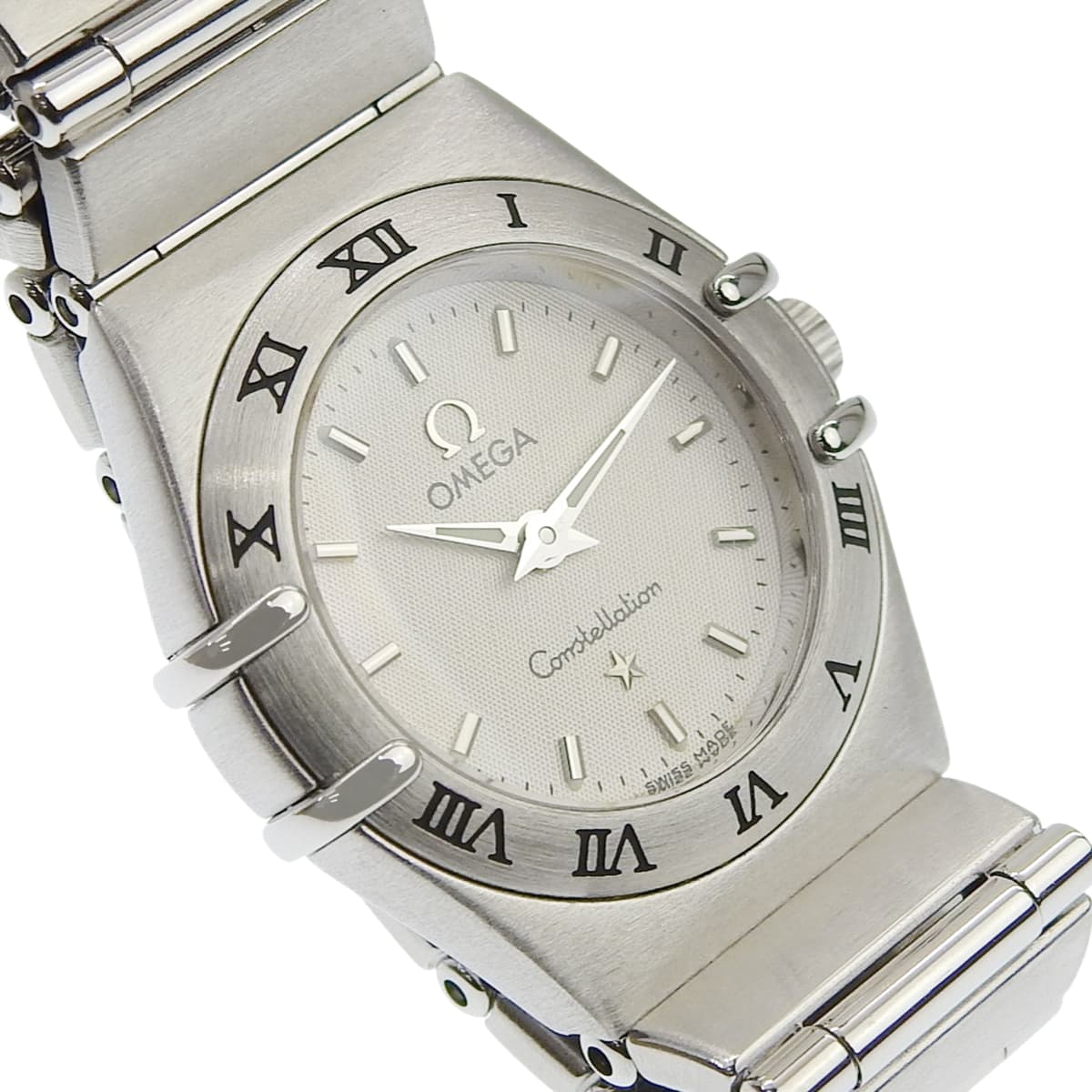 星座系列迷你腕表 1562.30 精钢 白色 石英 女式