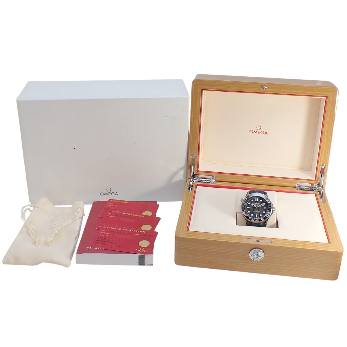 シーマスター ダイバー300 210.92.44.20.01.001 CE ブラック 自動巻き メンズ