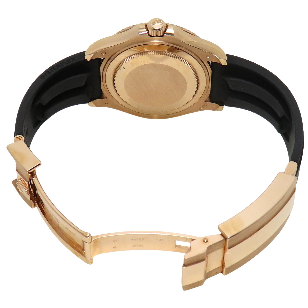 游艇名仕型 37 268655 PG/CE/橡胶表带，随机编号，钻石表盘，银色，自动上链，男童款