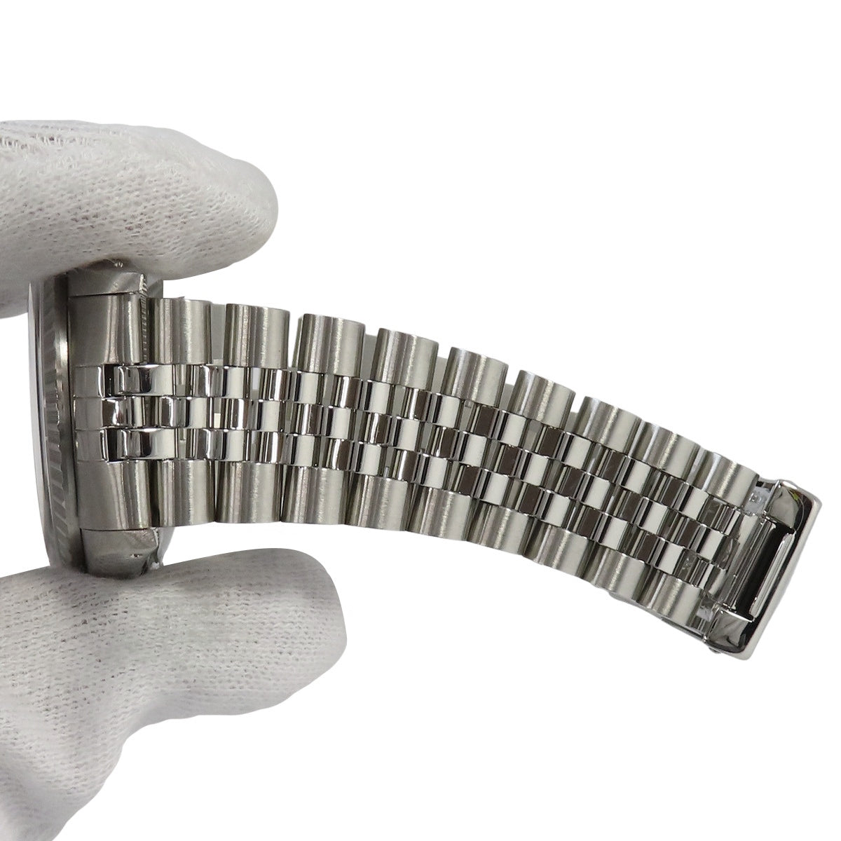 Datejust 16220 SS S-serial Black Automatic Men's Watch