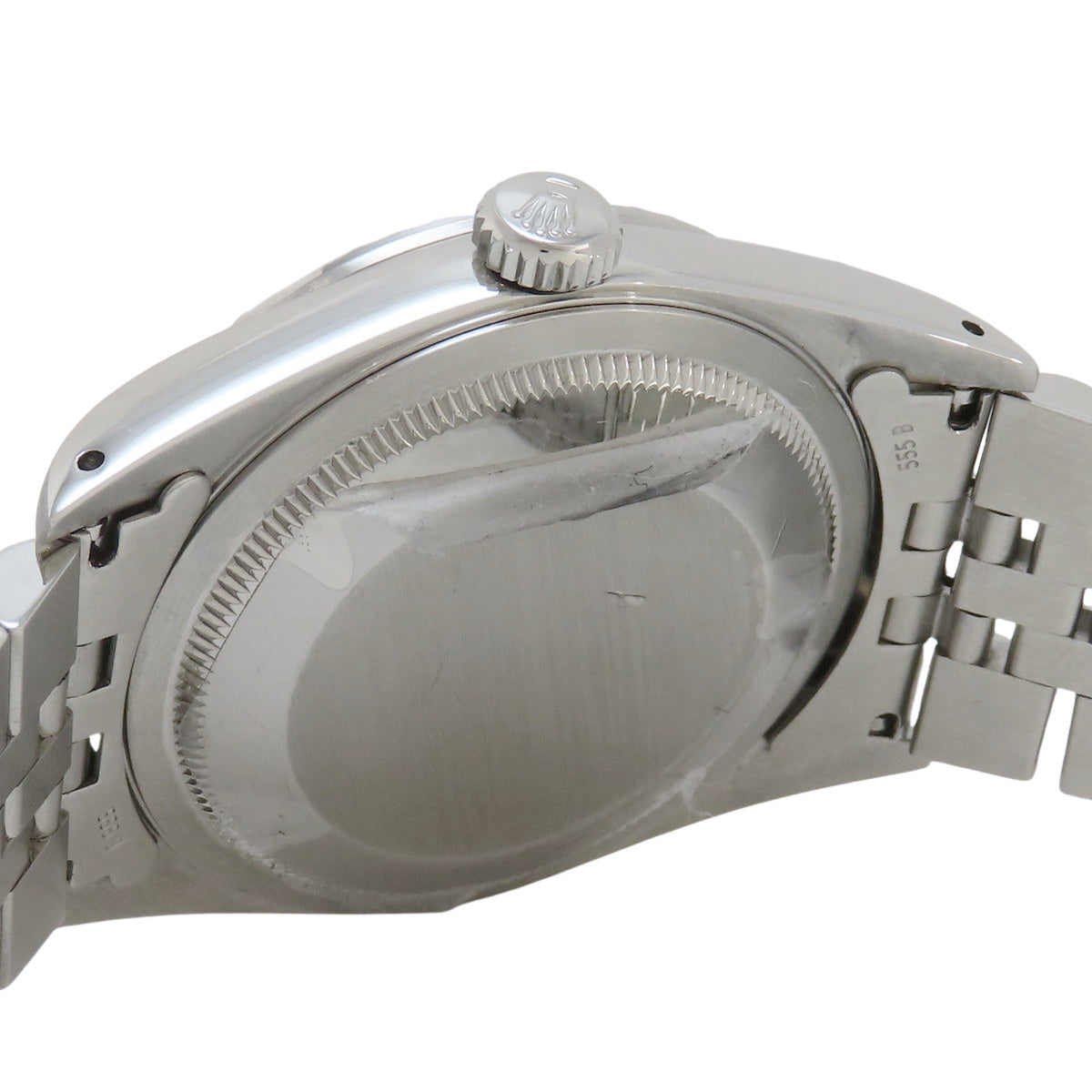 Datejust 16220 SS S-serial Black Automatic Men's Watch