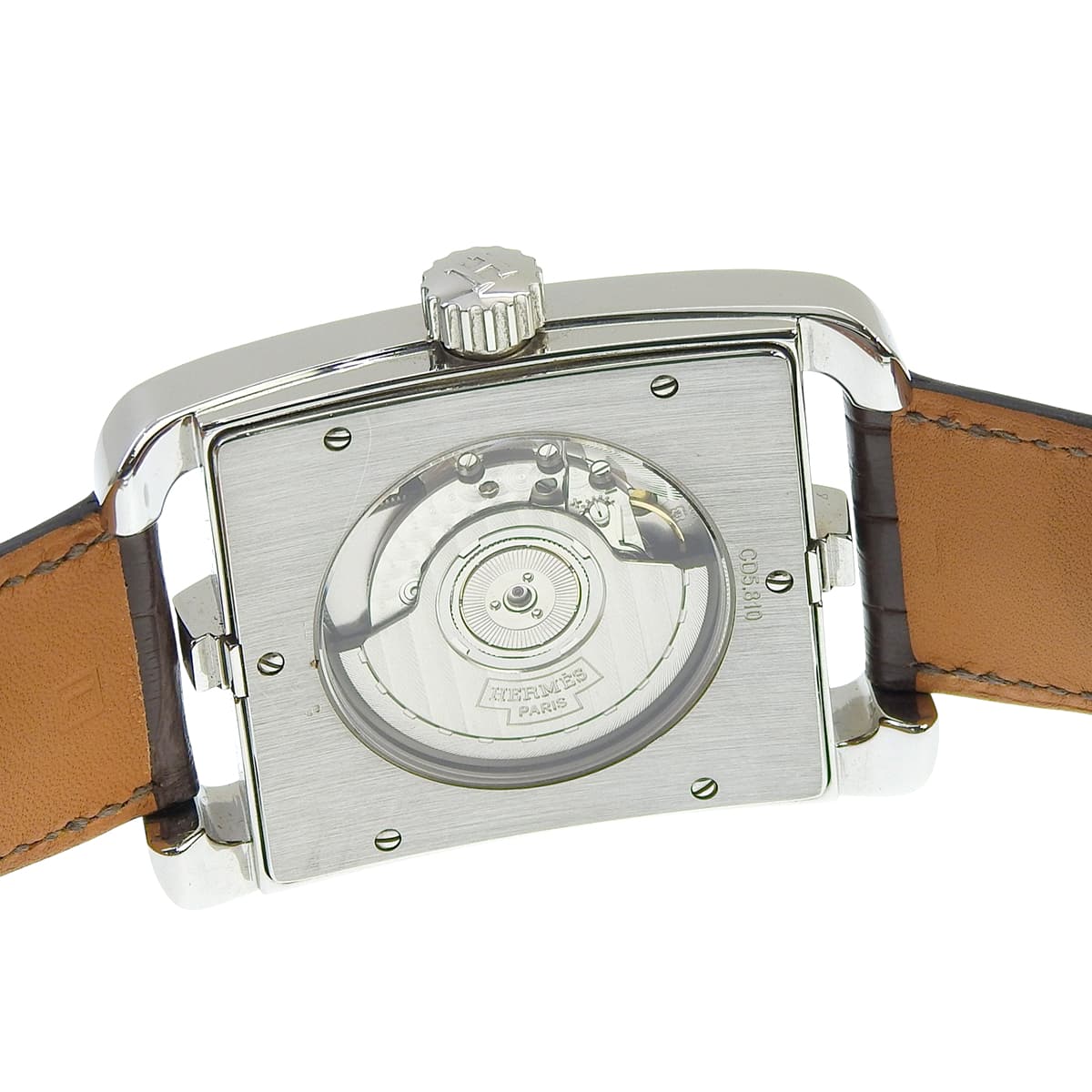 ケープコッド CD5.810 SS/革 ブラウン 自動巻き メンズ