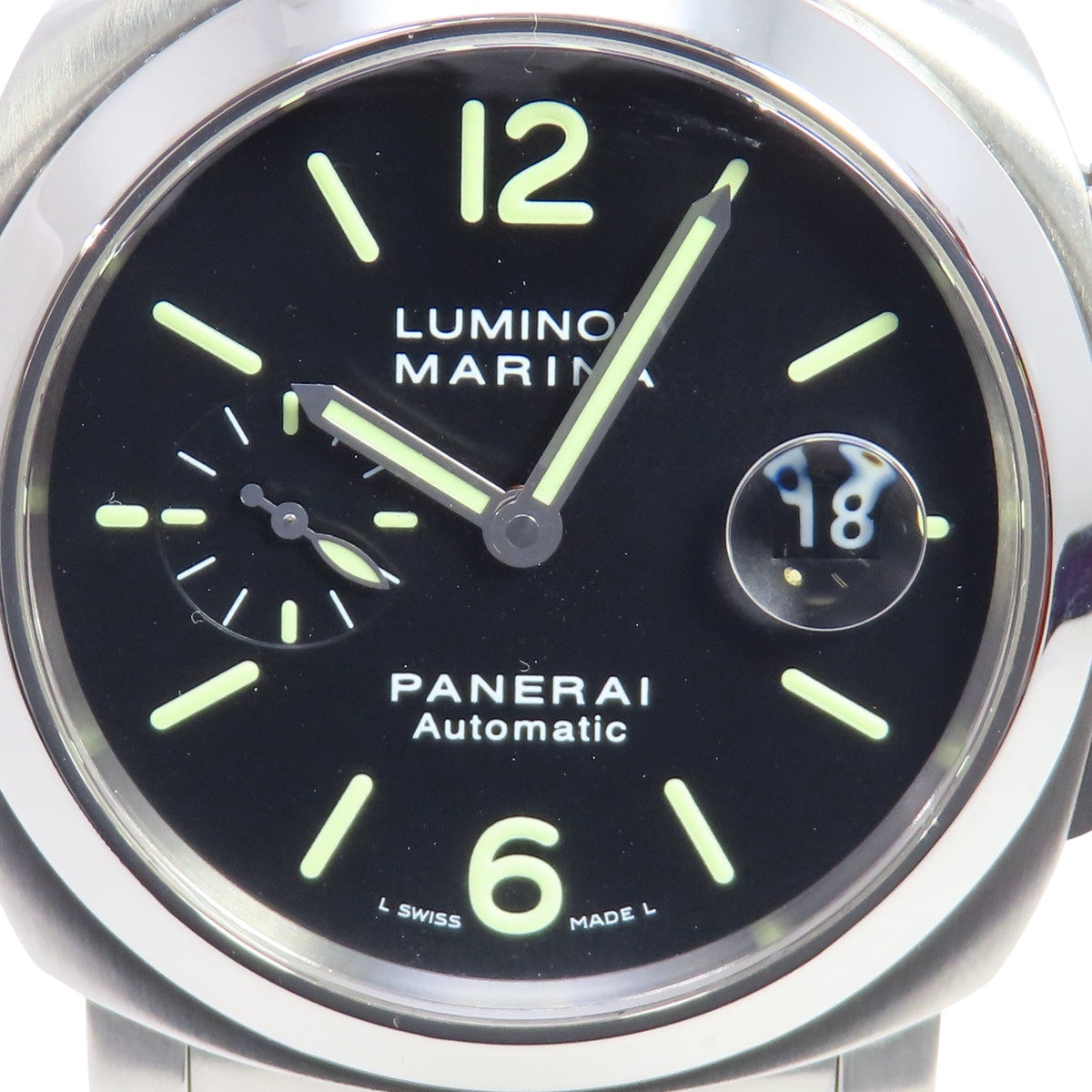 ルミノールマリーナ PAM00299 SS ブラック 自動巻き メンズ
