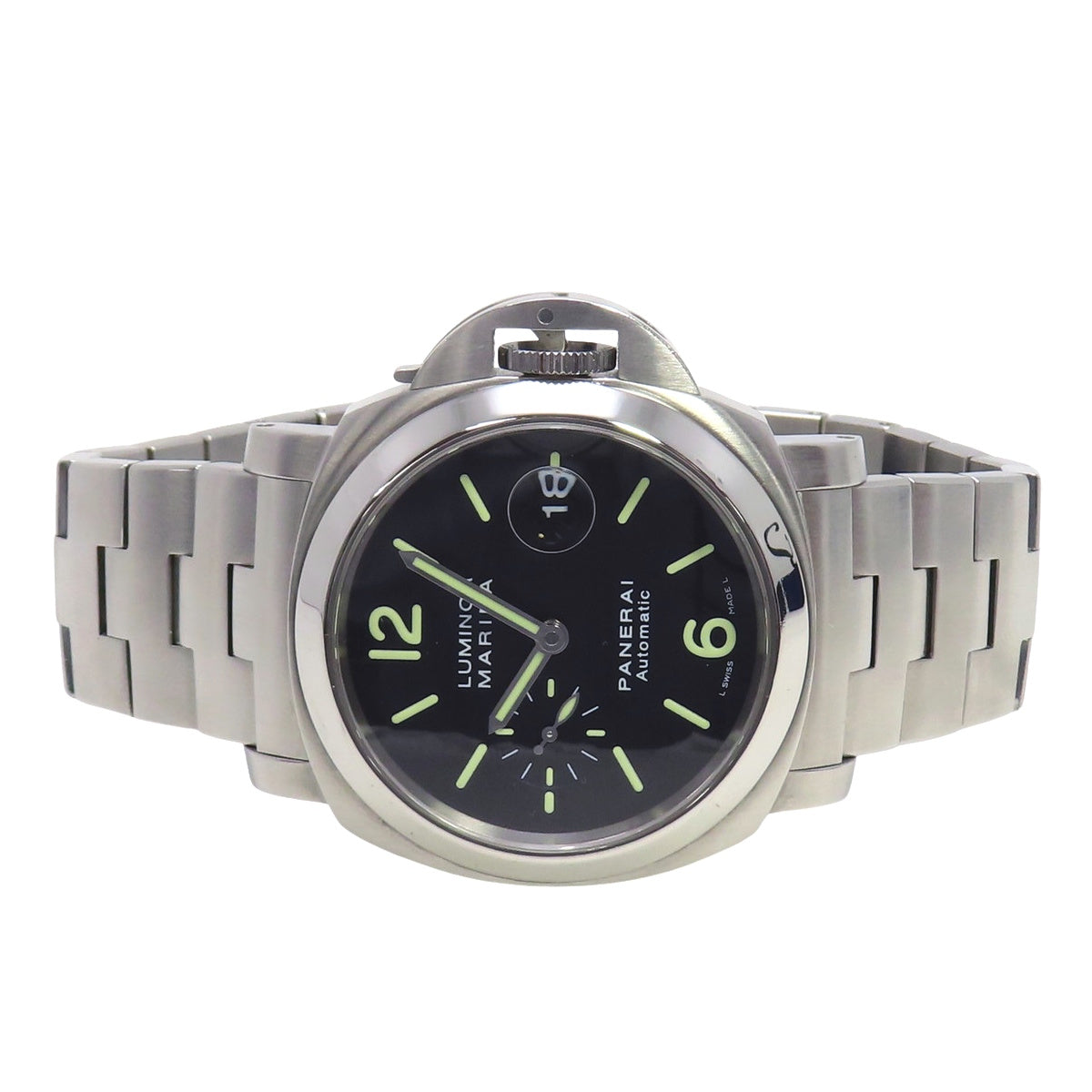 ルミノールマリーナ PAM00299 SS ブラック 自動巻き メンズ