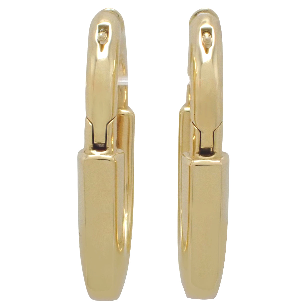 ティファニーロックピアス ミディアム イエローゴールド K18YG 16.0g