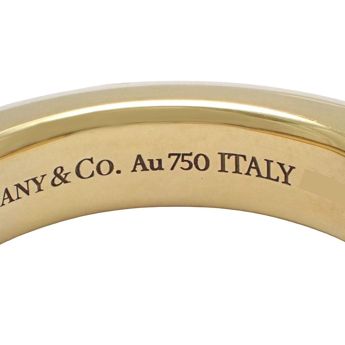 ティファニーロックピアス ミディアム イエローゴールド K18YG 16.0g