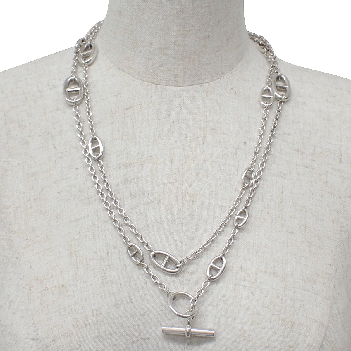 ファランドール ネックレス シルバー SV925 シェーヌダンクル