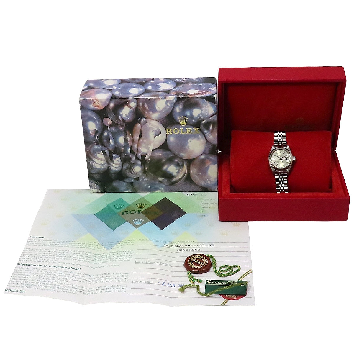 Datejust 79174 White Gold/Stainless Steel Y-number Silver Automatic Women's Watch