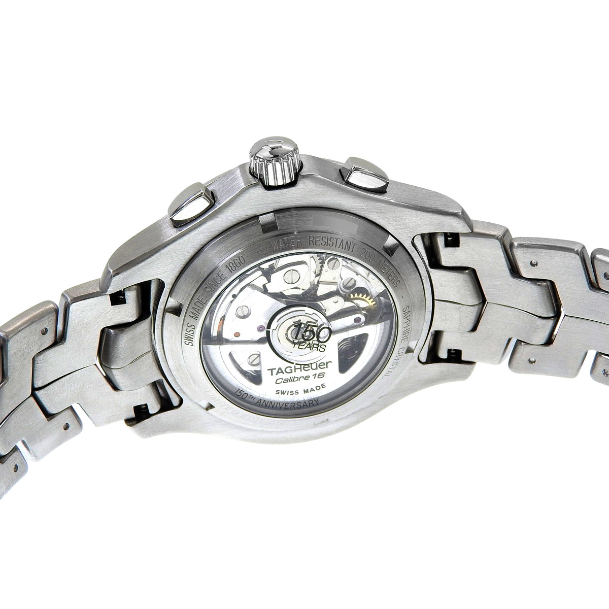 Link Chronograph CJF2119 SS Black Automatic Men's Watch