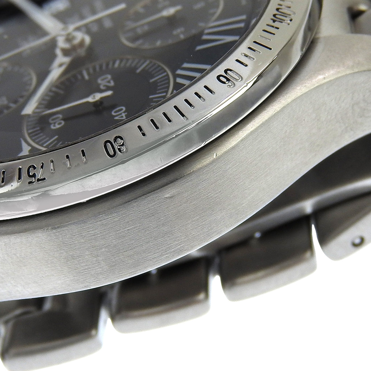 Link Chronograph CJF2119 SS Black Automatic Men's Watch