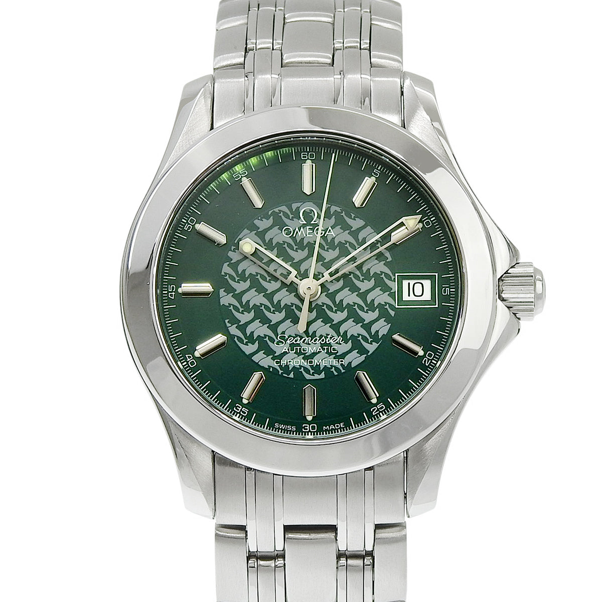 Seamaster 120 Jacques Mayol 1998 2506.70 SS Green Automatic Unisex