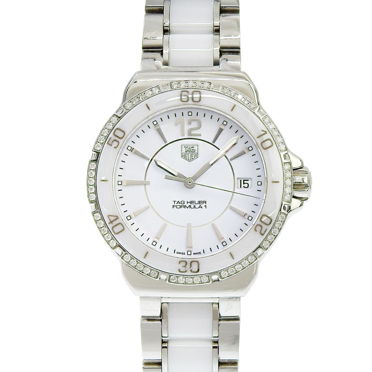フォーミュラ1 WAH1213.BA0861 SS/CE ベゼルダイヤ クオーツ レディース
