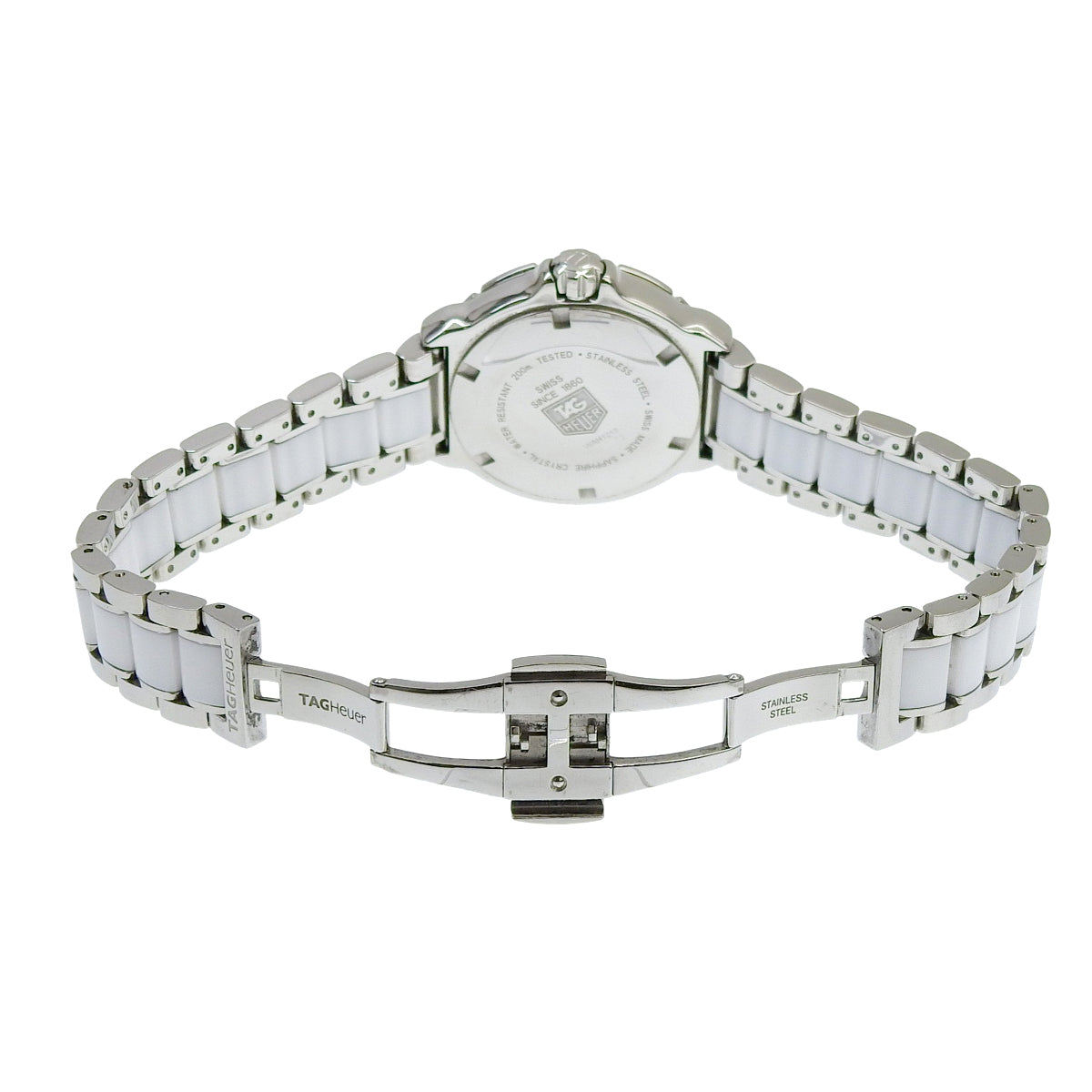 F1 WAH1213.BA0861 精钢/陶瓷表圈镶钻 石英 女士