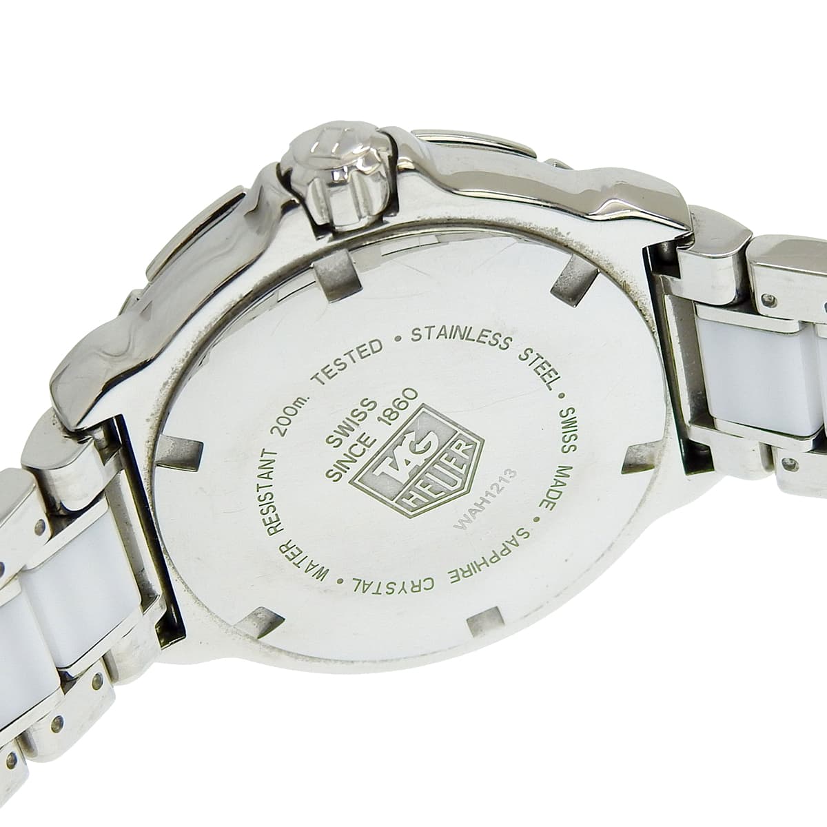 F1 WAH1213.BA0861 精钢/陶瓷表圈镶钻 石英 女士