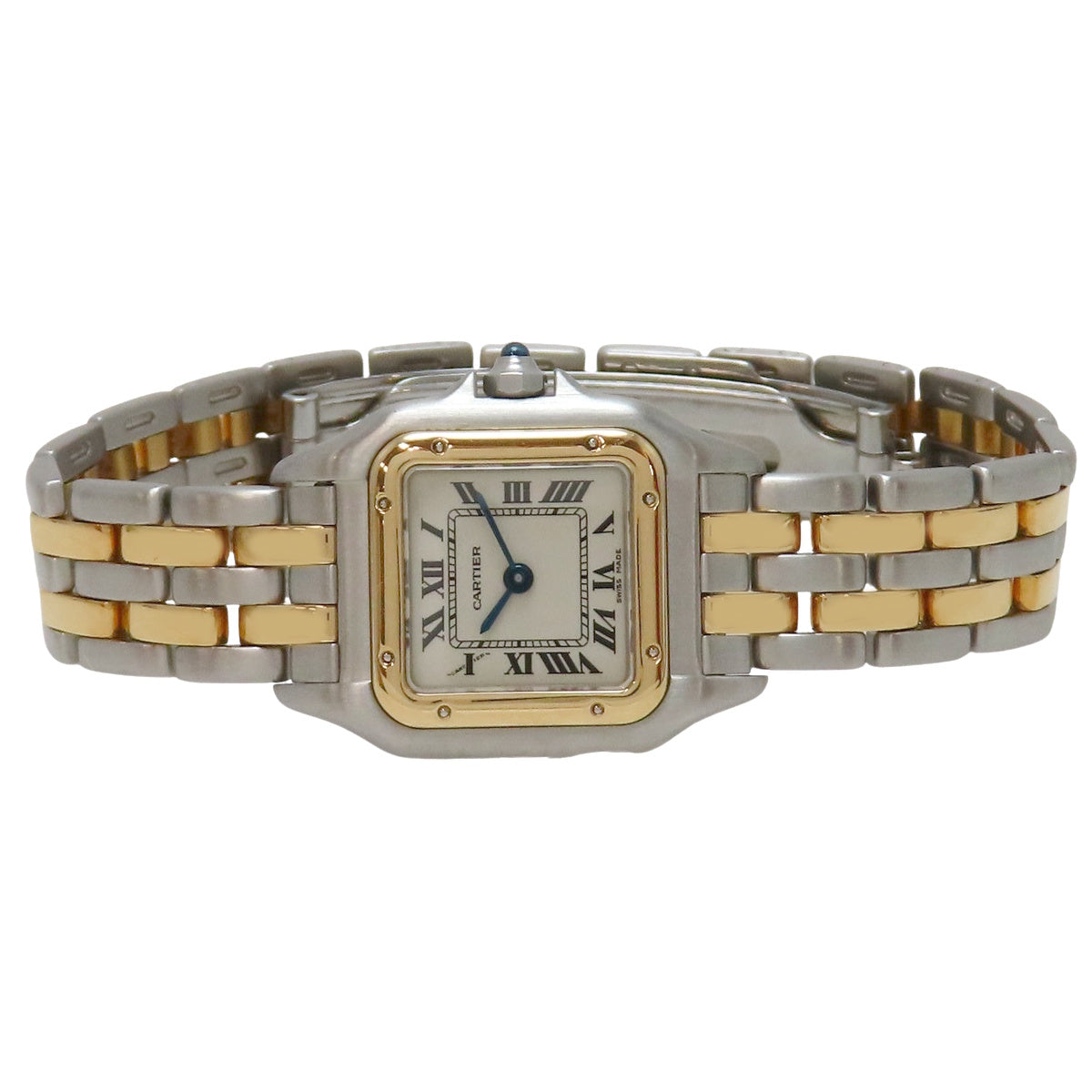 パンテールSM 2ロウ W25029B6 YG/SS クオーツ レディース