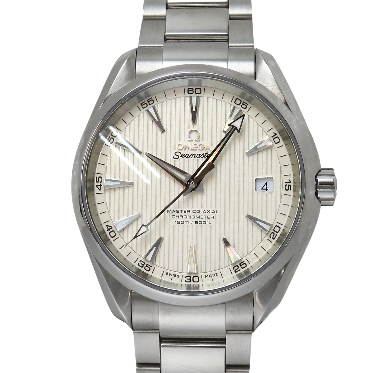 シーマスター アクアテラ 150M 231.10.39.21.02.002 SS ホワイト 自動巻き メンズ