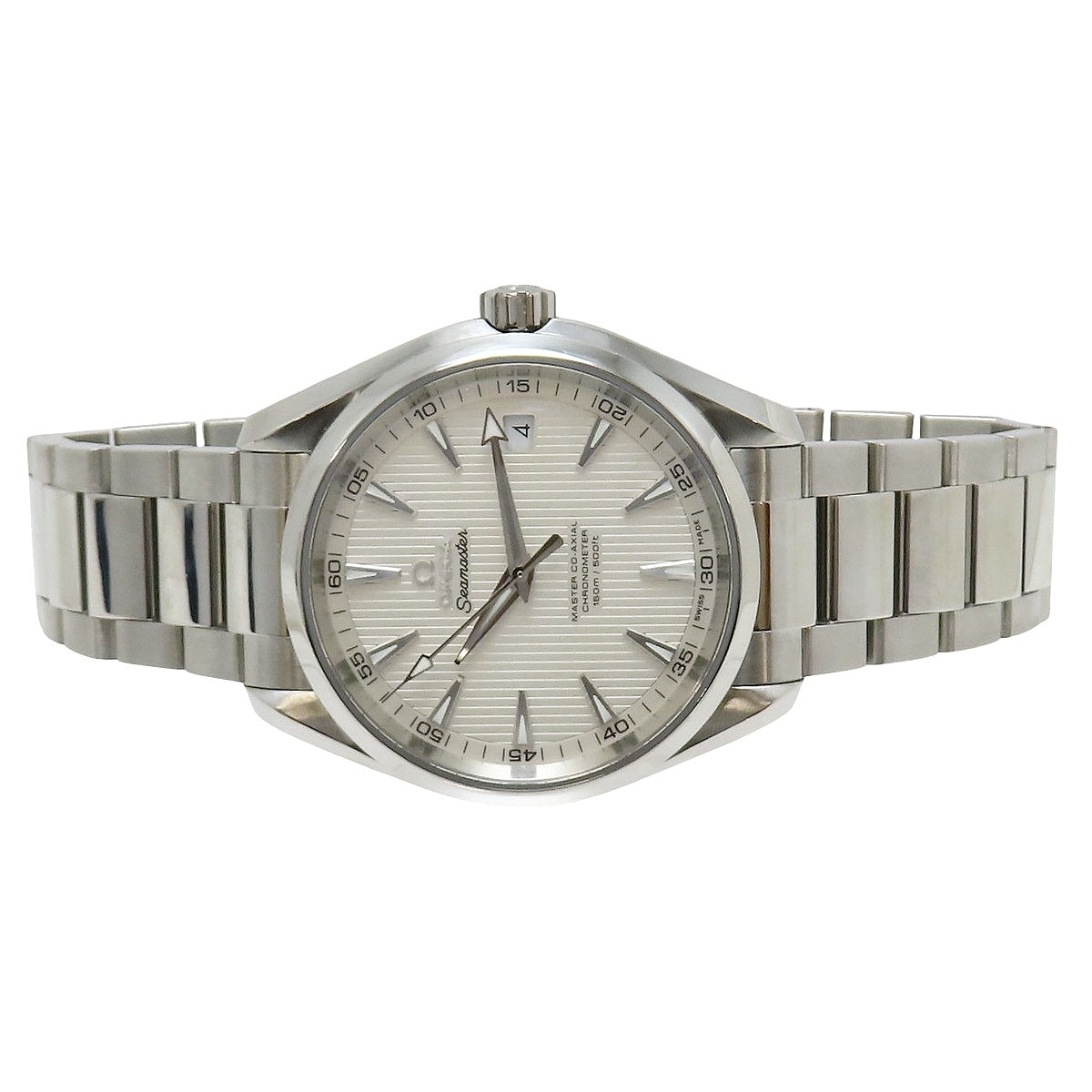 シーマスター アクアテラ 150M 231.10.39.21.02.002 SS ホワイト 自動巻き メンズ