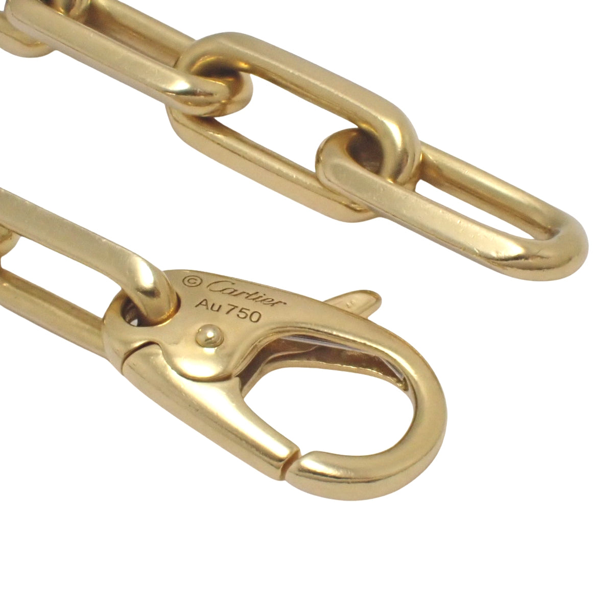 サントス ドゥ カルティエ ネックレス イエローゴールド K18YG 51.5g