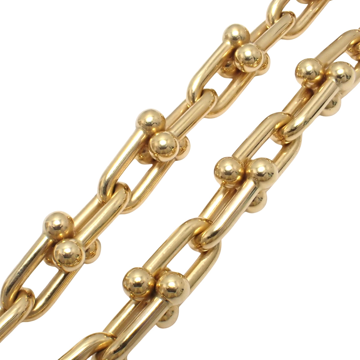 ミディアム リンク ネックレス イエローゴールド K18YG 50.9g