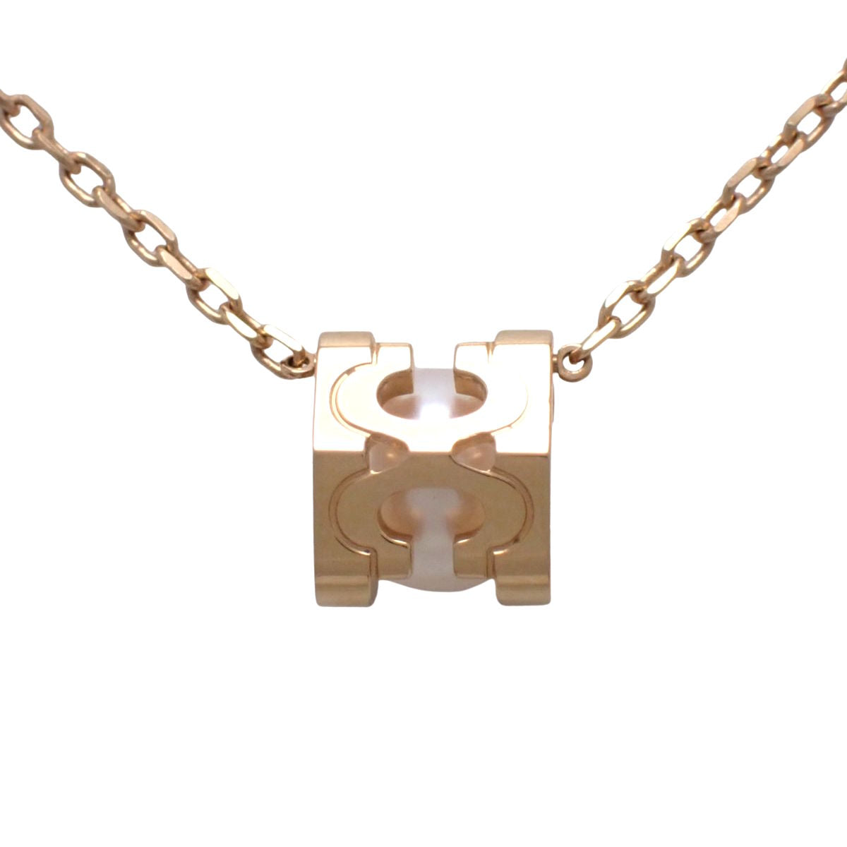 Cドゥカルティエ ネックレス パール ピンクゴールド K18PG 4.4g