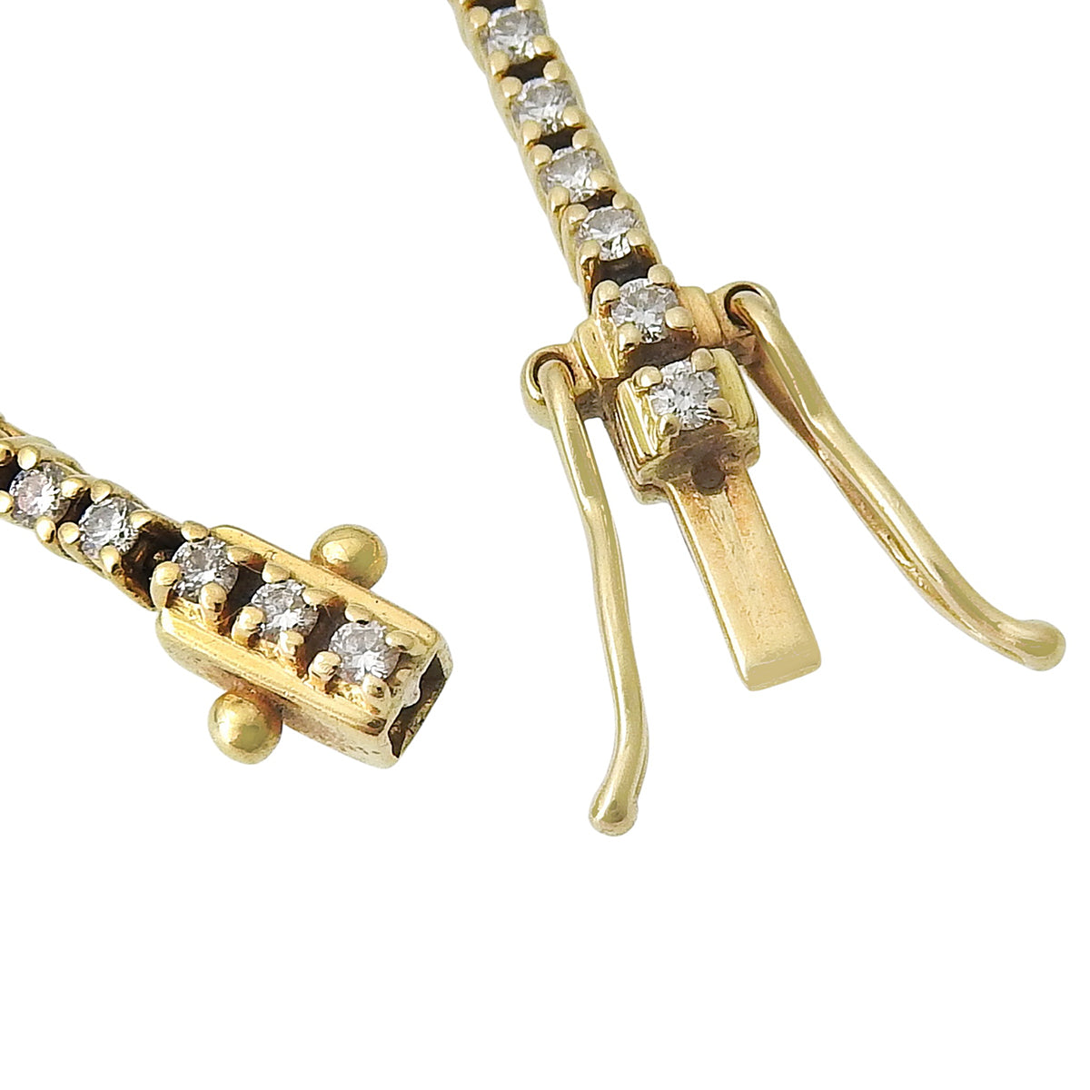 Notte di San Lorenzo Tennis Bracelet Diamond Yellow Gold K18YG 7.2g