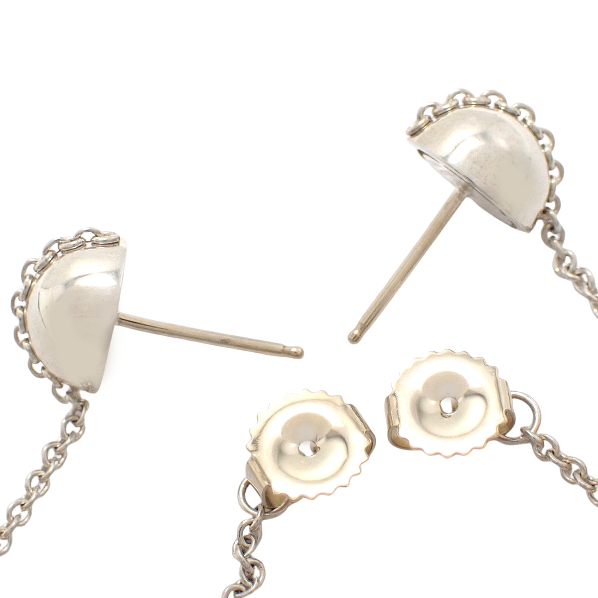 ハードウェア トリプルドロップ ピアス シルバー SV925