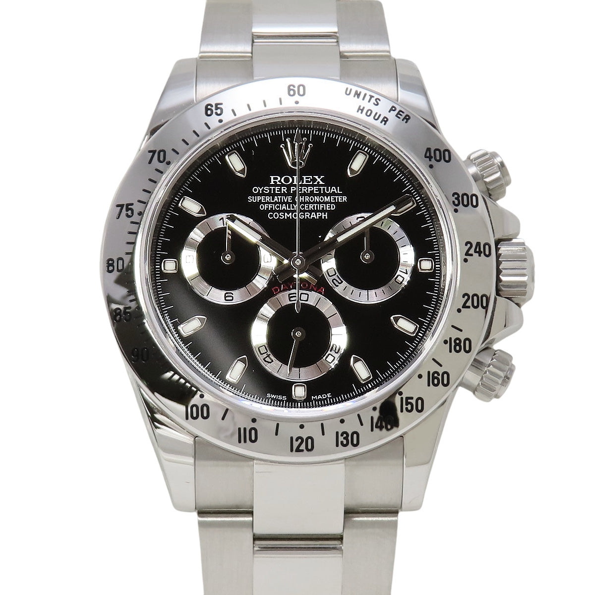 デイトナ 116520 SS ランダム番 ブラック 自動巻き メンズ