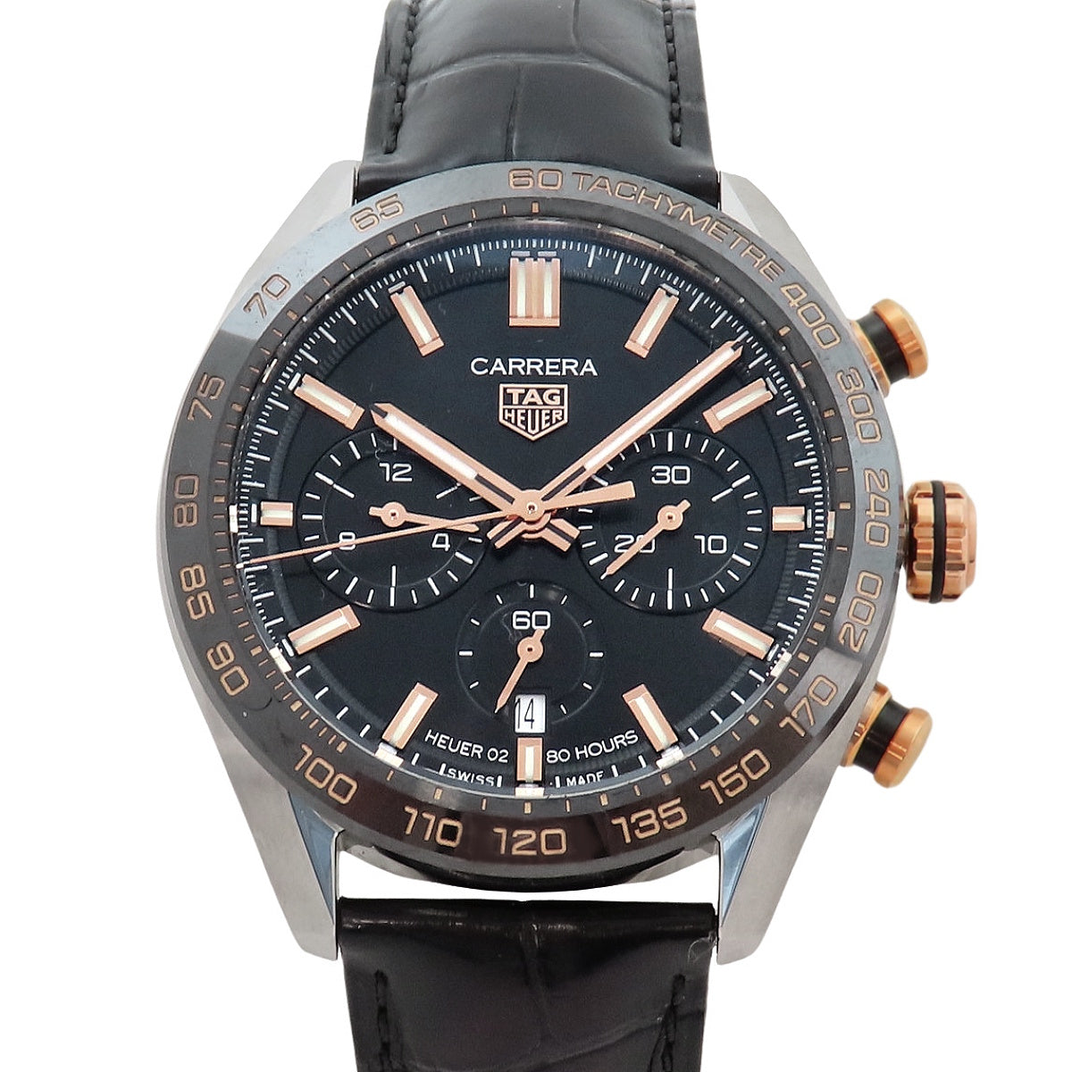 カレラ CBN2A5A SS ブラック 自動巻き メンズ