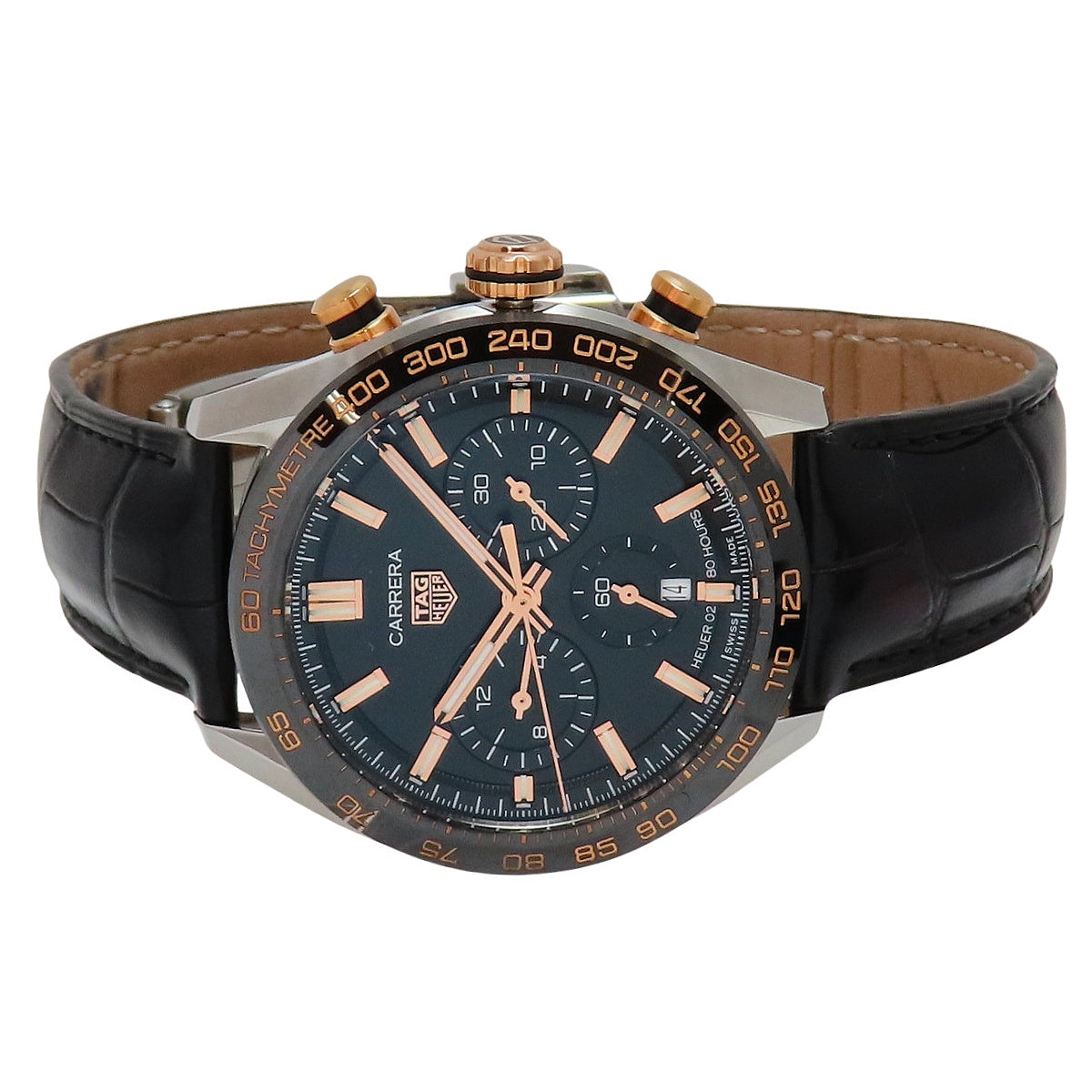 カレラ CBN2A5A SS ブラック 自動巻き メンズ