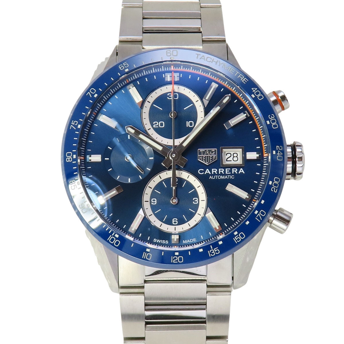 カレラ キャリバー16 CBM2112 SS ブルー 自動巻き メンズ