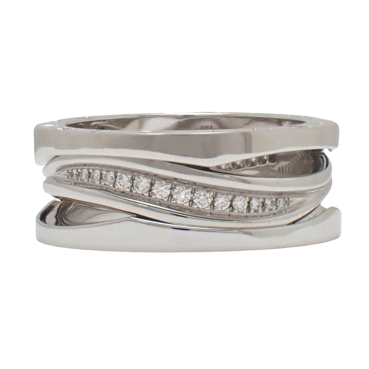 ビー・ゼロワン レジェンド リング ダイヤモンド D0.18 ホワイトゴールド K18WG 12.2g