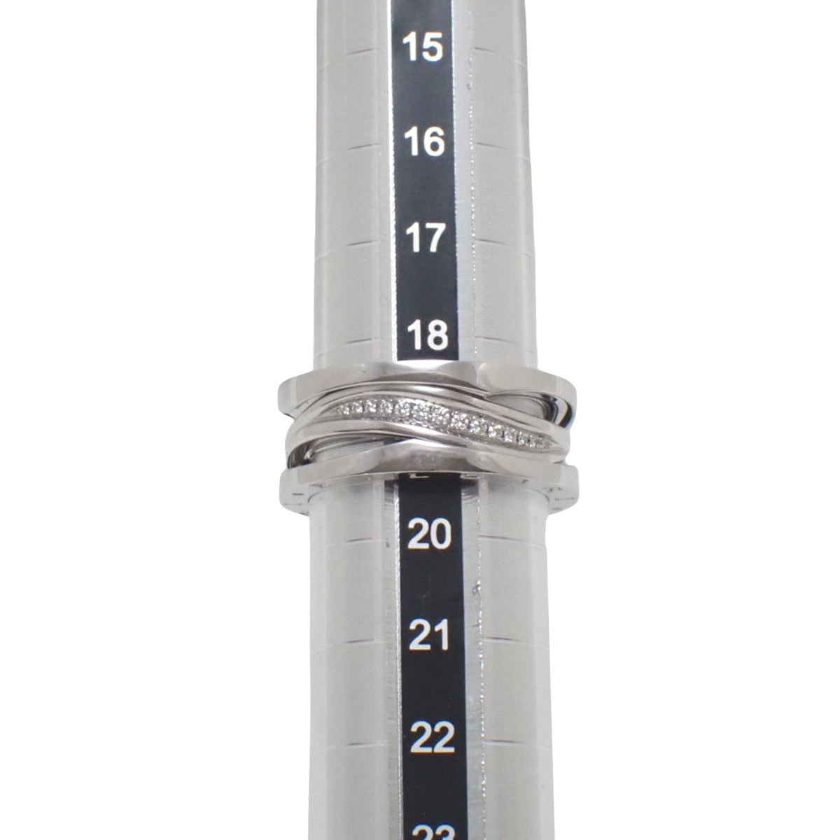 ビー・ゼロワン レジェンド リング ダイヤモンド D0.18 ホワイトゴールド K18WG 12.2g