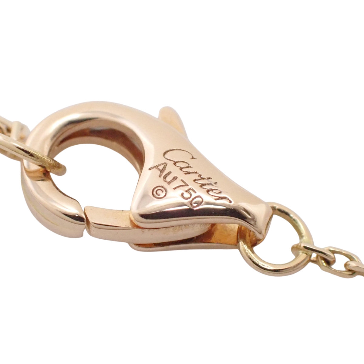 ベビートリニティ ネックレス ピンクサファイア K18YG WG PG 3.0g