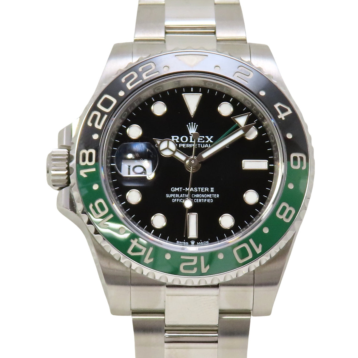 GMTマスターⅡ レフティー 126720VTNR SS ランダム番 ブラック 自動巻き メンズ
