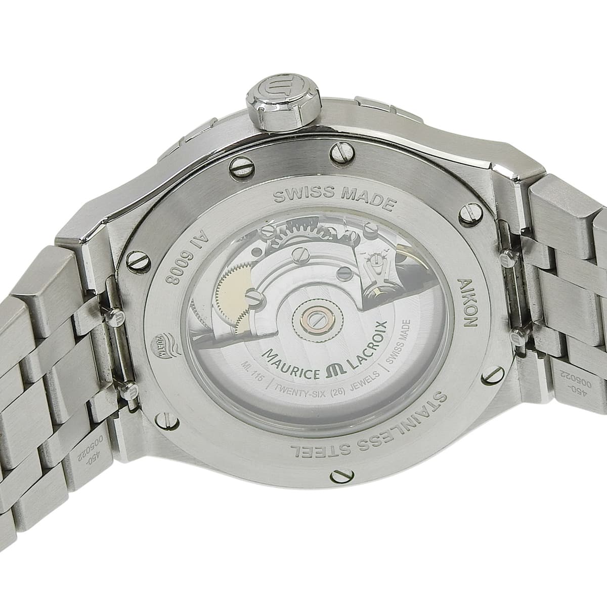 Maurice Lacroix Aikon Automatic AI6008-SS002-430-1 SS Blue Automatic Men's